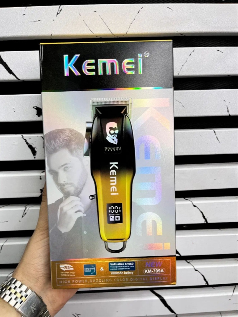 ماشین اصلاح کلیپر و حجم زن KM-709 +گارانتی معتبر